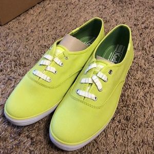 Lime Keds brand new with box